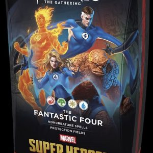Magic The Gathering: Commander Deck. The Fantastic Four: Marvel Superheroes.