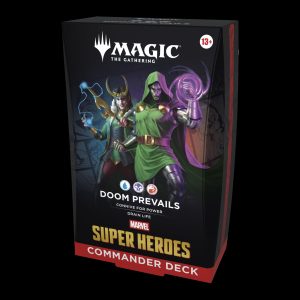 Magic The Gathering: Commander Deck. Doom Prevails: Marvel Superheroes.