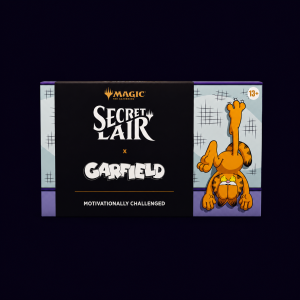 Magic The Gathering. Garfield: Motivationally Challenged (No-Foil). Secret Lair.
