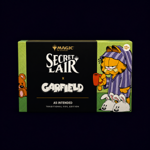 Magic The Gathering. Garfield: As Intended (Foil). Secret Lair.