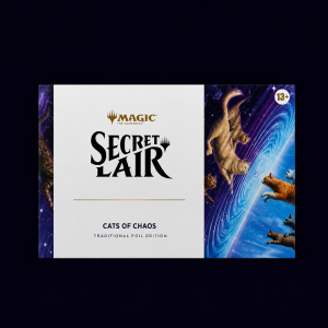 Magic The Gathering. Cats of Chaos (Foil). Secret Lair.
