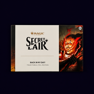 Magic The Gathering. Back in my Day! (Foil). Secret Lair.