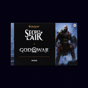 Magic The Gathering. God of War: Norse. Secret Lair.