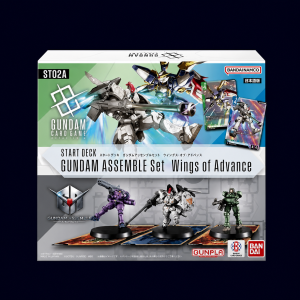 Gundam Card Game. Wings of Advance. Gundam Assemble Set. Starter Deck. ST02A.