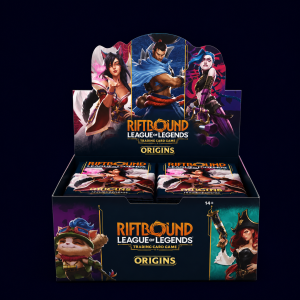 Riftbound League of Legends Trading Card Game Series 1. Origins. Booster Box.