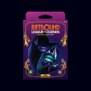 Riftbound League of Legends Trading Card Game. Vex. Champion Deck.