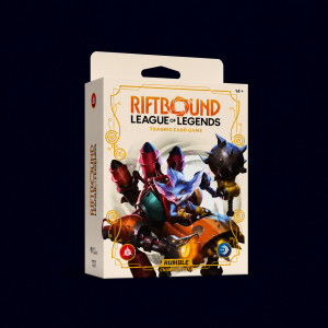 Riftbound League of Legends Trading Card Game. Rumble. Champion Deck.