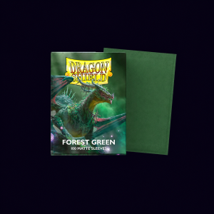 Dragon Shield Forest Green 100 Matte Sleeves
