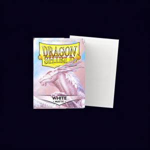 Dragon Shield White Matte 100 Card Sleeves