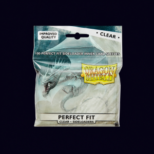 Dragon Shield. Perfect Fit. Clear. Sideloaders. Inner Card Sleeves.