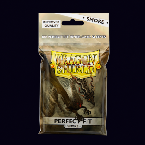 Dragon Shield. Perfect Fit. Smoke. Inner Card Sleeves.