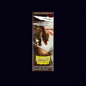 Dragon Shield. Perfect Fit. Smoke. Inner Card Sleeves. Sealable.