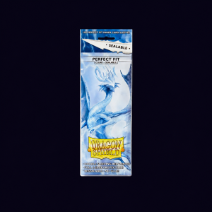 Dragon Shield. Perfect Fit. Clear. Inner Card Sleeves. Sealable.