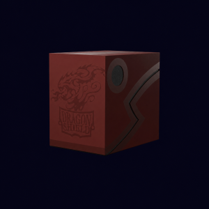 Dragon Shield. Double Shell - Blood Red. Deck Box
