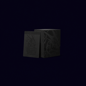 Dragon Shield. Deck Shell. Shadow Black. Deck Box.