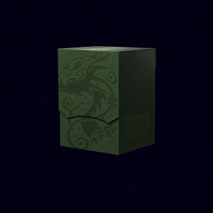 Dragon Shield. Deck Shell. Forest Green. Deck Box.