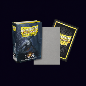 Dragon Shield. Japanese Size: Justice. 60 Matte Dual Sleeves