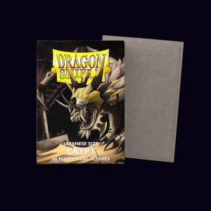 Dragon Shield. Japanese Size: Crypt. 60 Matte Dual Sleeves