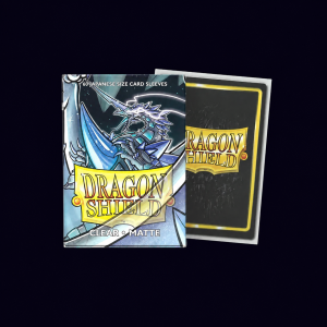 Dragon Shield. Japanese Size: Clear. 60 Matte Sleeves