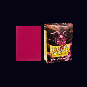 Dragon Shield. Japanese Size: Magenta. 60 Matte Sleeves