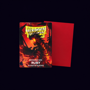 Dragon Shield. Japanese Size: Ruby. 60 Matte Sleeves