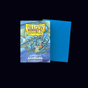 Dragon Shield. Japanese Size: Sapphire. 60 Matte Sleeves