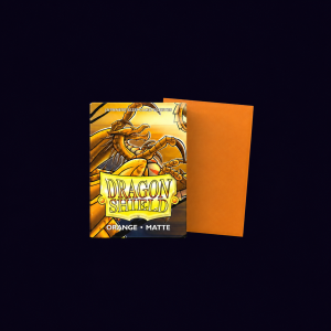 Dragon Shield. Japanese Size: Orange. 60 Matte Sleeves