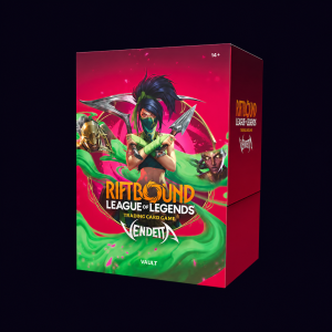 Riftbound League of Legends Trading Card Game. Vendetta. Vault.
