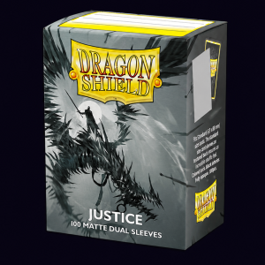 dragon shield justice 100 matte dual sleeves