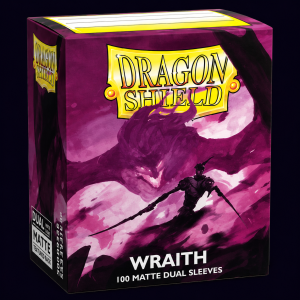 dragon shield wraith 100 matte dual sleeves