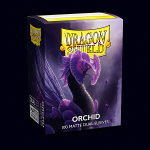 dragon shield orchid 100 matte dual sleeves