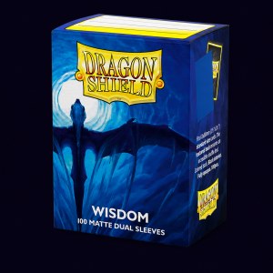 dragon shield wisdom 100 matte dual sleeves