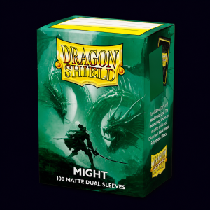 dragon shield might 100 matte dual sleeves