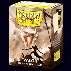 dragon shield valor 100 matte dual sleeves