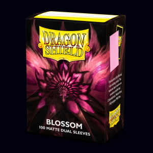 dragon shield blossom 100 matte dual sleeves