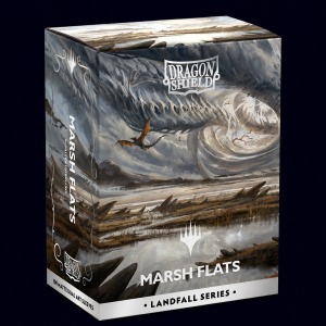 dragon shield marsh flats 100 matte dual art textured sleeves