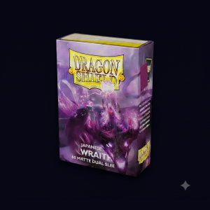 Dragon shield japanese size wraith matte dual sleeve