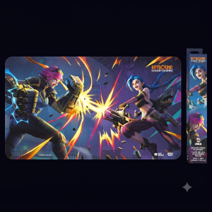 Riftbound TCG: Vendetta Art Playmat Vi vs Jinx