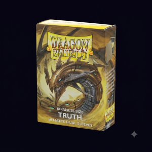 Dragon shield japanese size truth matte dual sleeve