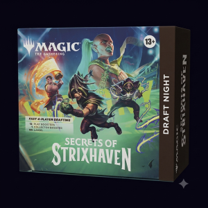 Magic The Gathering. Secrets of Strixhaven. Draft Night.