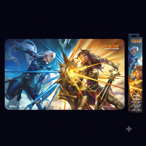Diana Vs Leona bound edge playmat