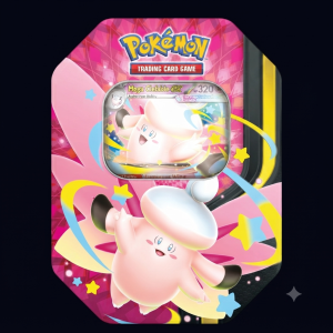Pokemon TCG tin mega Clefable ex