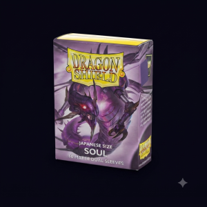 Dragon shield japanese size soul matte dual sleeves