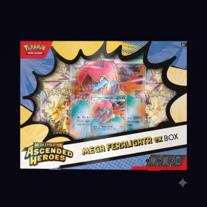 Pokemon TCG mega Feraligatr ex box