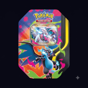 pokemon tcg tin mega charizard X ex