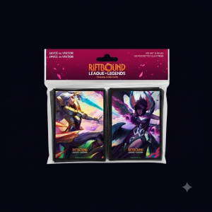 Riftbound: League of Legends TCG Kayle vs Morgana Art Sleeves (100 Fundas)