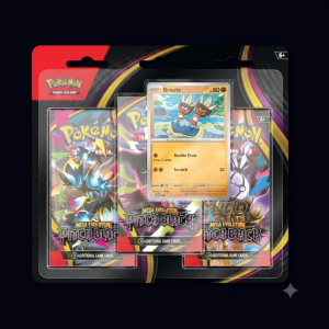 Pokemon tcg 3 pack blister pitch black