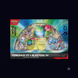Pokemon TCG premium collections Venusaur ex & Blastoise ex
