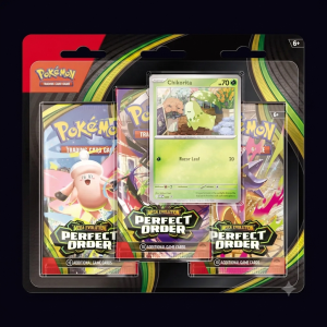 Pokemon TCG 3 pack blister perfect order