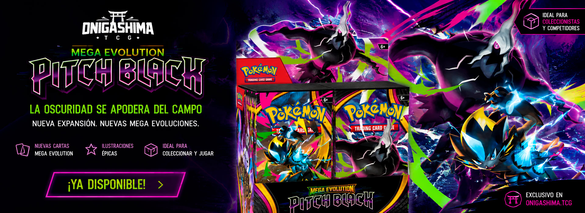 Pitch Black caja de sobres